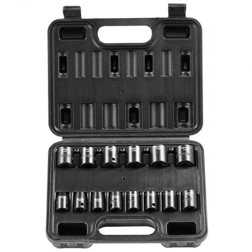 Smūginių galvučių rinkinys VEVOR SX38MST1400, 14 dalių, 7–20 mm