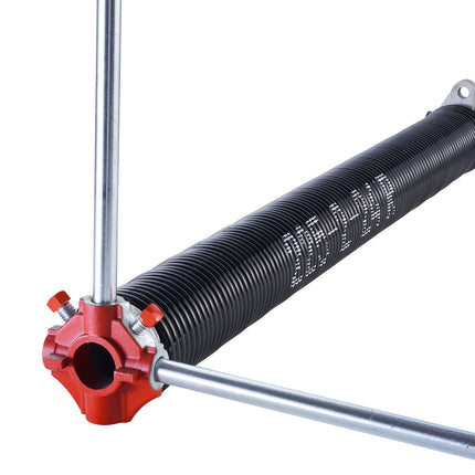 Garažo vartų torsioninės spyruoklės VEVOR 225-2-24, 610 mm ilgio