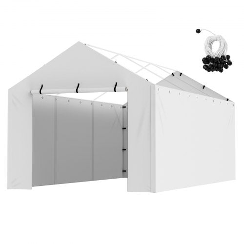 Pavėsinės šoninė sienelė VEVOR SXYQCPBBCP10X20, 3 x 6 m