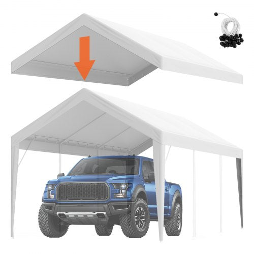 Pavėsinės tentas VEVOR SXYQCPBB10X20, 6,1 x 3,04 m