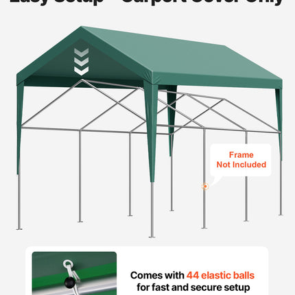 Pavėsinės tentas VEVOR SXYQCPBL10X20, 3 x 6 m