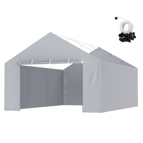 Pavėsinės šoninė sienelė VEVOR SXYQCPBHC13X20, 4 x 6 m