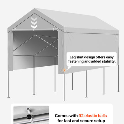 Pavėsinės tentas VEVOR SXYQCPBHDC13X20, 6 x 4 m