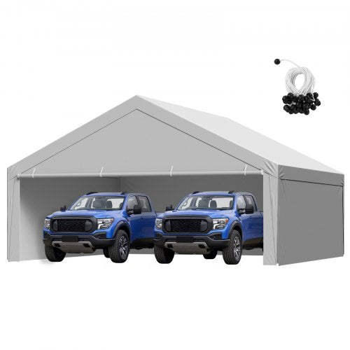 Pavėsinės-garažo tentas VEVOR SXYQCPBHDC20X20, 6 x 6 m