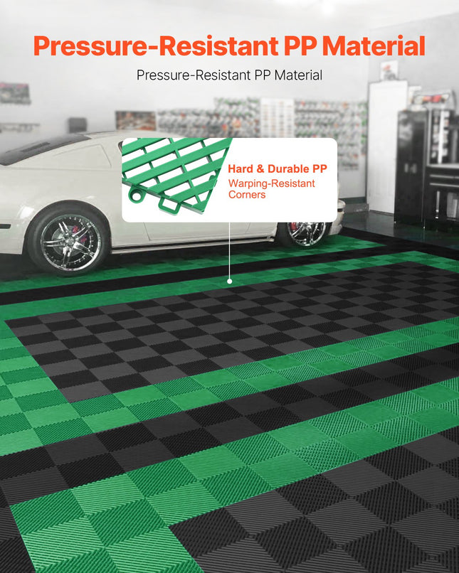 Modulinė drenažinė danga VEVOR GS-30*30*1.5-Green, 50 vnt.