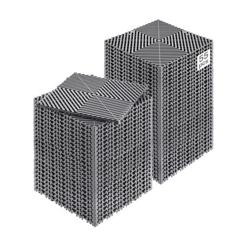 Modulinė drenažinė danga VEVOR GS-30*30*1.5-G, 55 vnt.