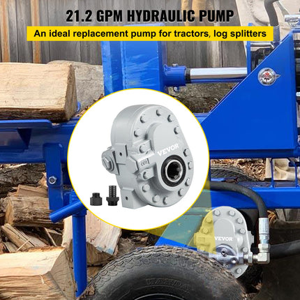 Hidraulinis siurblys VEVOR 21.2 GPM, 540 RPM