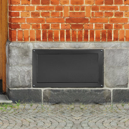 Pamatų ventiliacijos grotelės VEVOR FHTFKSX-16''x8'', 406 x 203 mm