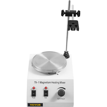 Laboratorinė magnetinė maišyklė su kaitinimu VEVOR 1L, 1600 sūk./min.