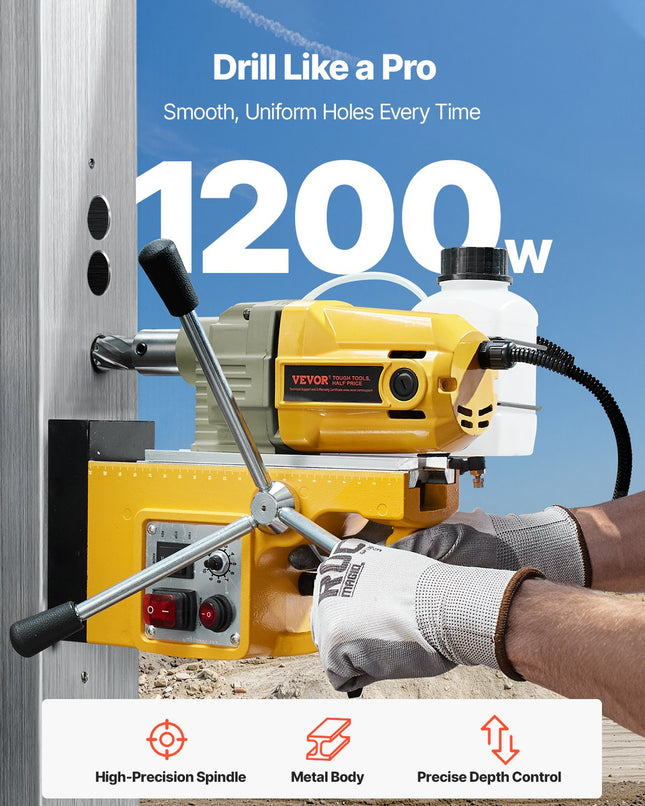 Magnetinis gręžtuvas VEVOR ZT-40HAR, 1200 W