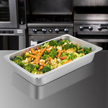 Gastronominiai indai VEVOR GN 1/1, 6 vnt., 13 l talpa