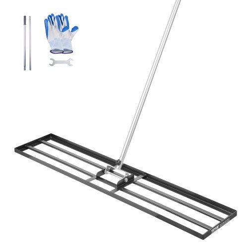 Vejos lyginimo grėblys VEVOR LJY9011, 122x25 cm pagrindas