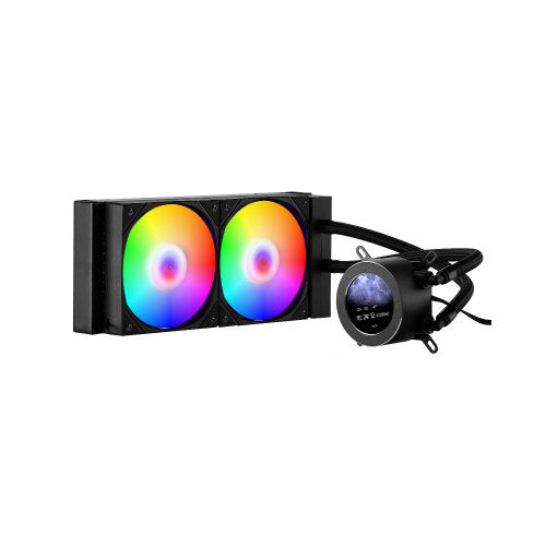 Procesoriaus skysčio aušintuvas VEVOR YC-01-SS-001, 2,1 colio LCD ekranas