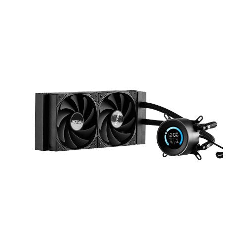 Procesoriaus skysčio aušinimo sistema VEVOR YC-01-SS-002, 1.8" ekranas