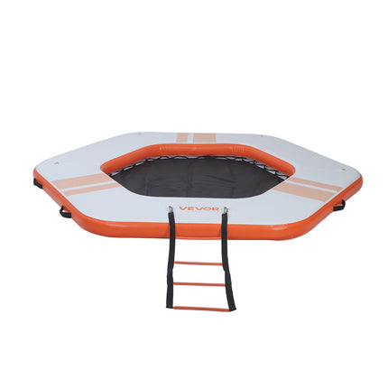 Pripučiama plaukiojanti platforma VEVOR HD260R, 2,6 x 2,6 m