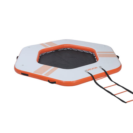 Pripučiama plaukiojanti platforma VEVOR HD260R, 2,6 x 2,6 m
