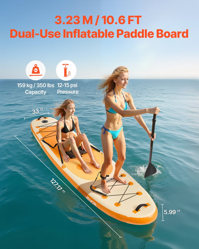Pripučiama irklentė (SUP) VEVOR SUP-320S, su kėdute