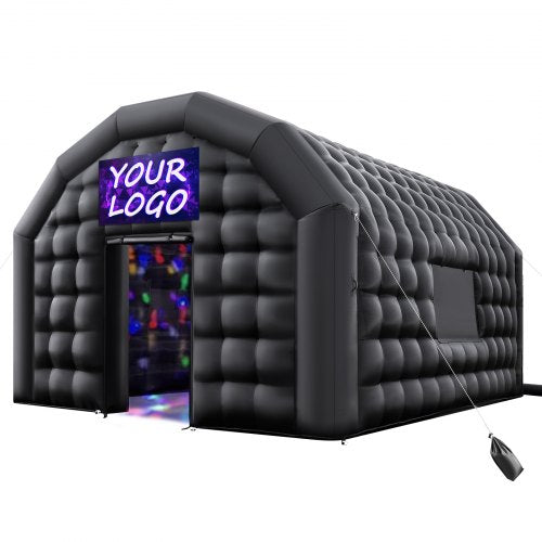 Pripučiama palapinė-naktinis klubas VEVOR S-CQJLB-5.4x5-B, 5,4 x 5 x 4,2 m