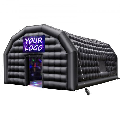 Pripučiama palapinė-naktinis klubas VEVOR S-CQJLB-8x6-B, 8 x 6 x 4 m