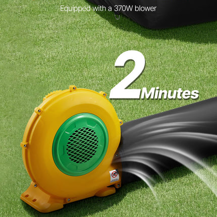Pripučiamas futbolo smiginis VEVOR CQZQYX30209F, 3 m aukščio