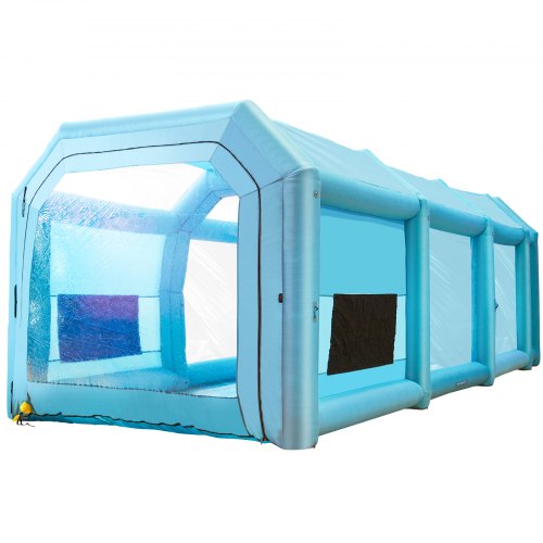 Pripučiama dažymo kamera VEVOR PQZP-9855, 12 x 5 x 4 m