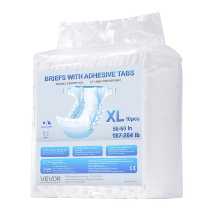 Sauskelnės suaugusiems VEVOR XL, 2800 ml sugeriamumas