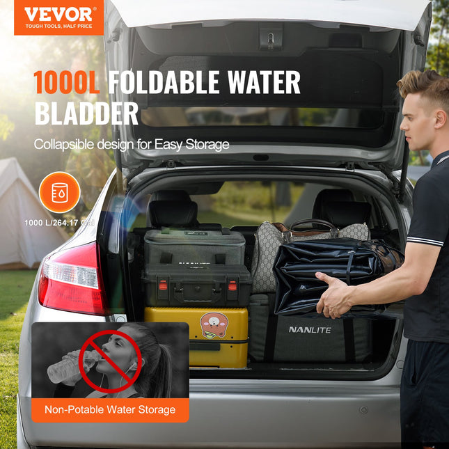 Vandens talpa VEVOR BY-H1000L, 1000 l