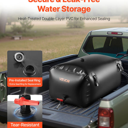 Vandens talpa VEVOR WSB-240L-Black, 240 l