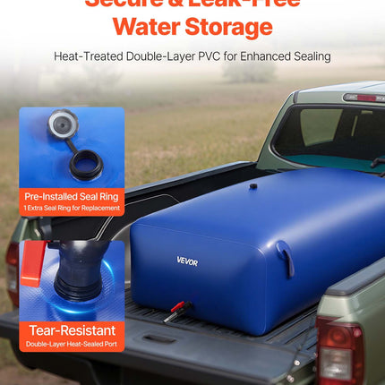 Vandens talpa VEVOR WSB-1000L-Blue, 1000 l