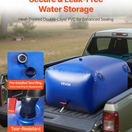 Vandens talpa VEVOR WSB-400L-Blue, 400 l