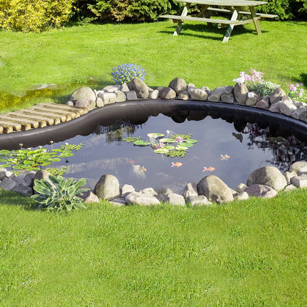 Tvenkinio plėvelė VEVOR EPDM, 4,6 x 6 m