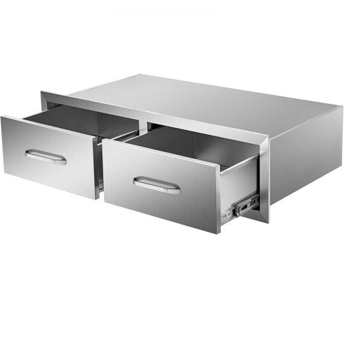 Lauko virtuvės stalčiai VEVOR KM-CTG-2302-SKU11, nerūdijančio plieno.