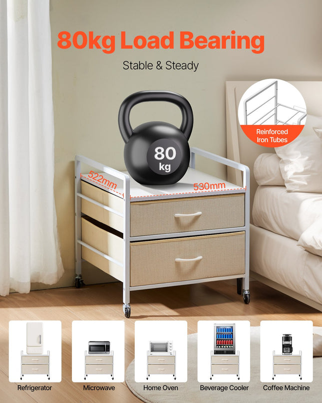 Mini šaldytuvo stovas VEVOR YNS-01, 80 kg apkrova