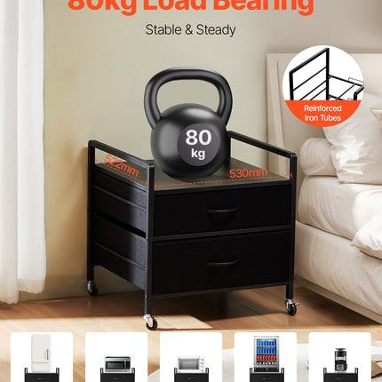 Mini šaldytuvo stovas VEVOR YNS-02, 80 kg apkrova