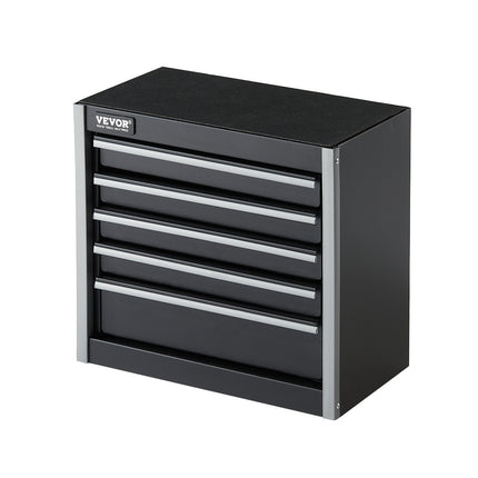 Metalinė įrankių dėžė VEVOR TBHG-905BK, 5 stalčiai