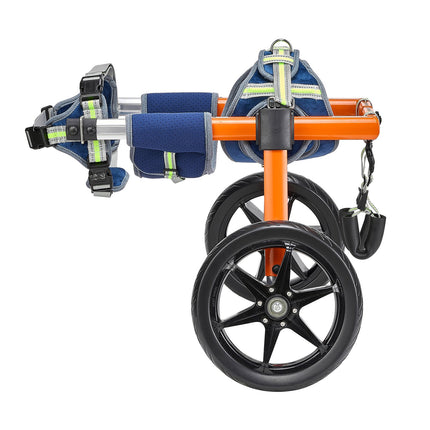 Šuns vežimėlis galinėms kojoms VEVOR SS3-01, 15,8–21,7 kg šunims