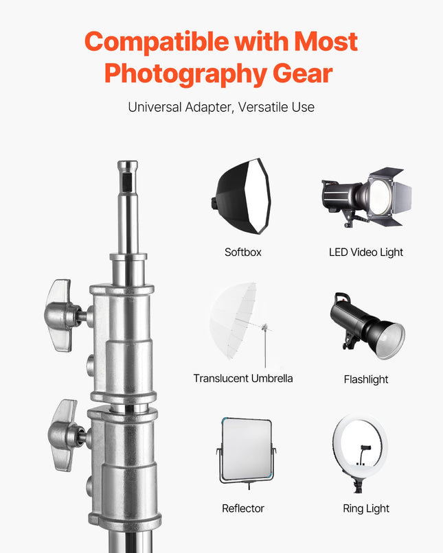 Fotografinis stovas su gerve VEVOR SH-LS-026, 330 cm