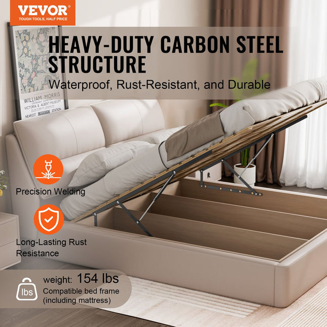 Lovos pakėlimo mechanizmas VEVOR HW-3701-1200mm-60kg, 70 kg keliamoji galia