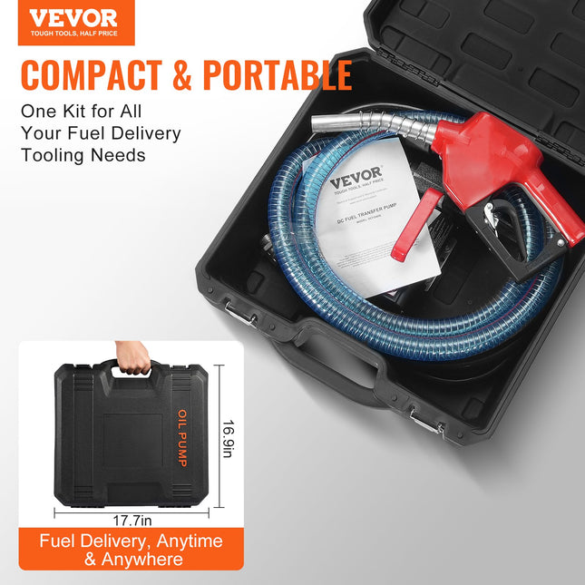 Kuro perpylimo siurblys VEVOR DCFD40A, 38 l/min