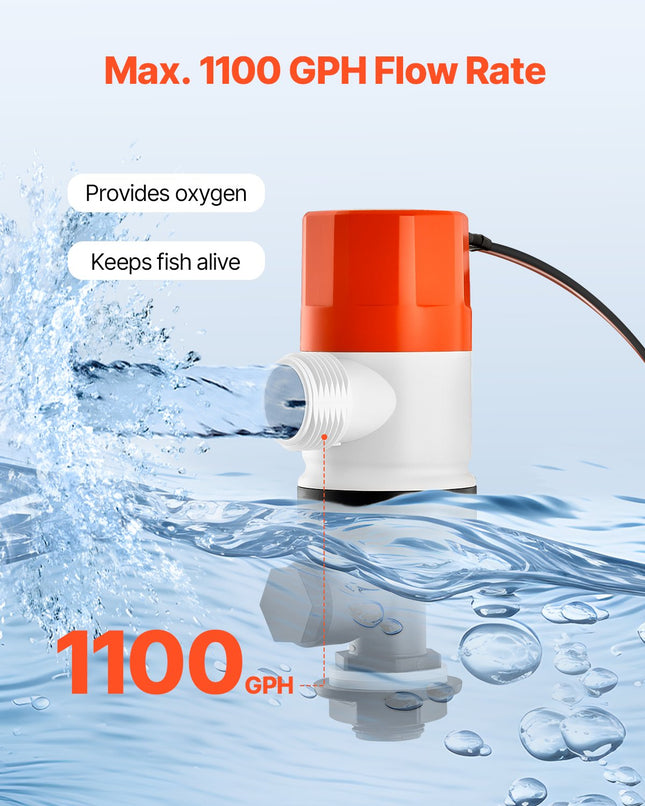 Aeravimo siurblys VEVOR NMBP06-G1100-12pro, 69 l/min