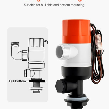 Aeravimo siurblys VEVOR NMBP06-G500-12pro, 32 l/min