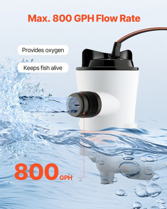 Aeravimo siurblys VEVOR NMBP1-G800-05, 50 l/min