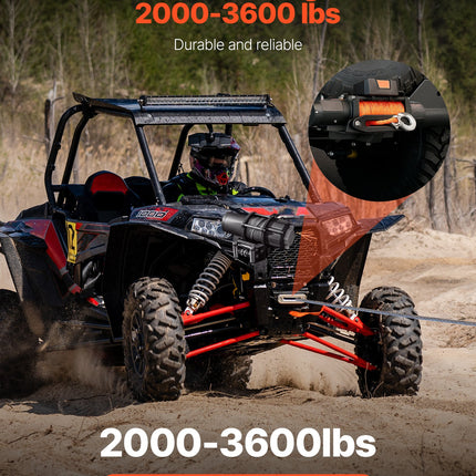 Gervės montavimo plokštė VEVOR Polaris Sportsman, 907–1633 kg galia