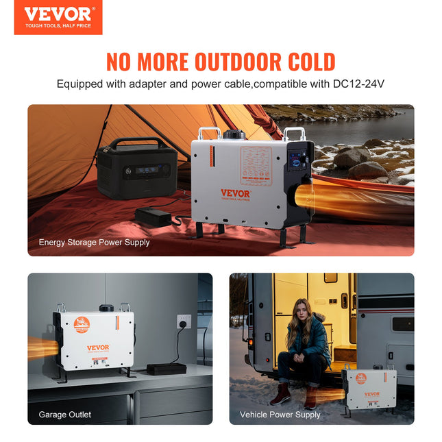 Dyzelinis oro šildytuvas VEVOR ZM2003, 2 kW
