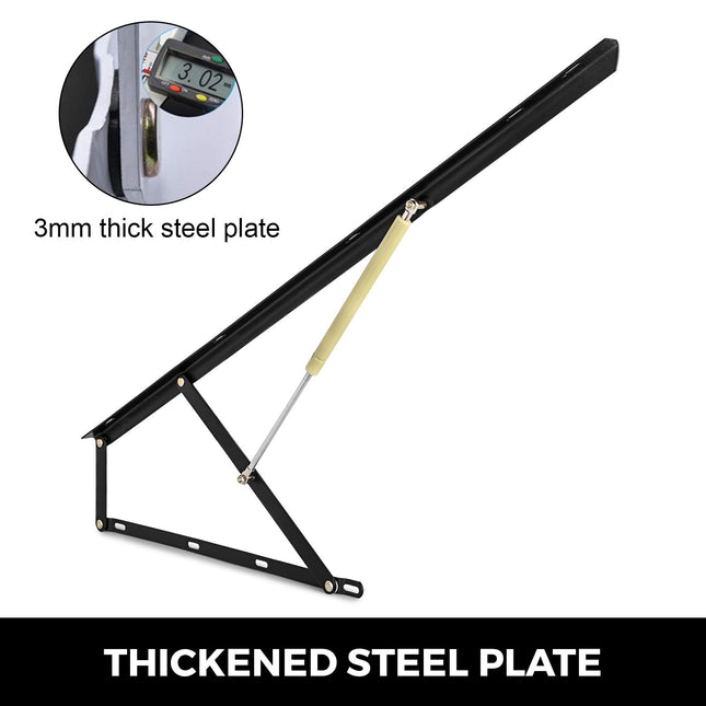 Pneumatinis lovos pakėlimo mechanizmas VEVOR 120 cm, 120 kg keliamoji galia