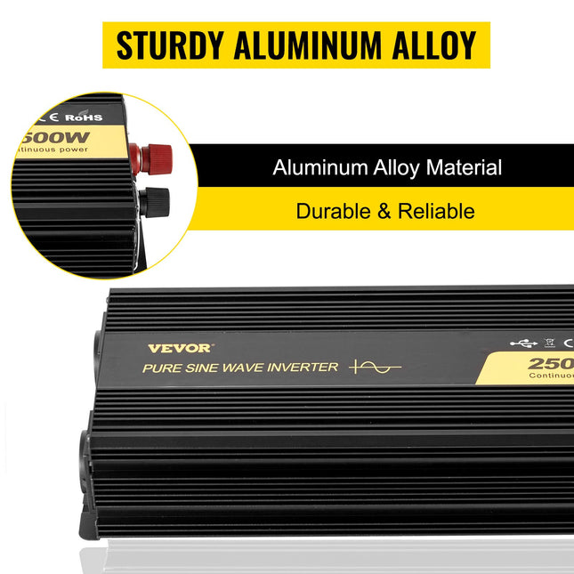 Įtampos keitiklis VEVOR GYS-2500W, 2500W
