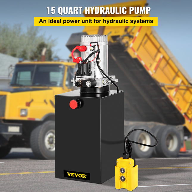 Elektrinis hidraulinis siurblys VEVOR 15L, 12V