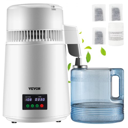 Vandens distiliatorius VEVOR YMK40208, 4 l