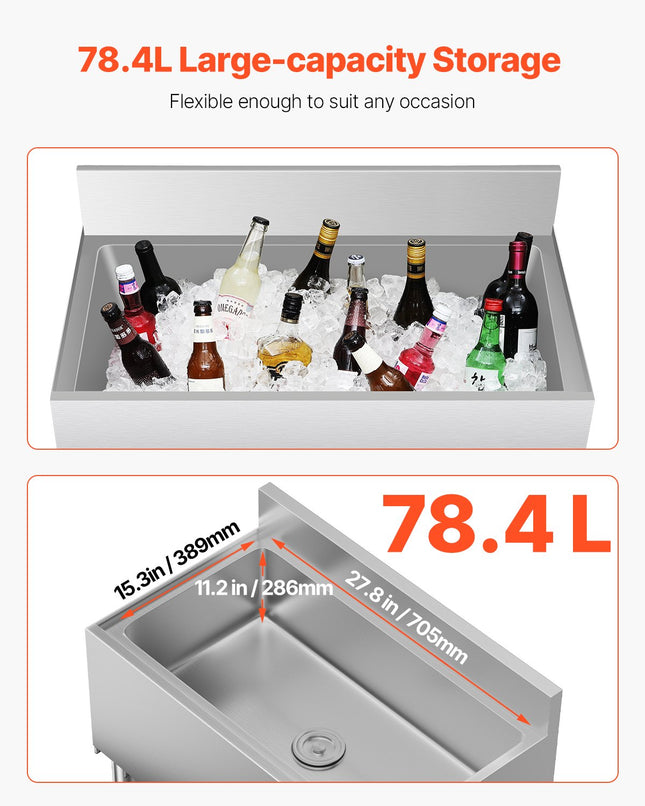 Ledo talpa VEVOR CIBT1930, 78,4 l