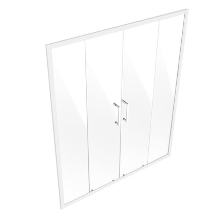 Pusiau rėminės dušo durys VEVOR CNH-EC-S742A CH, 147-150 x 178 cm